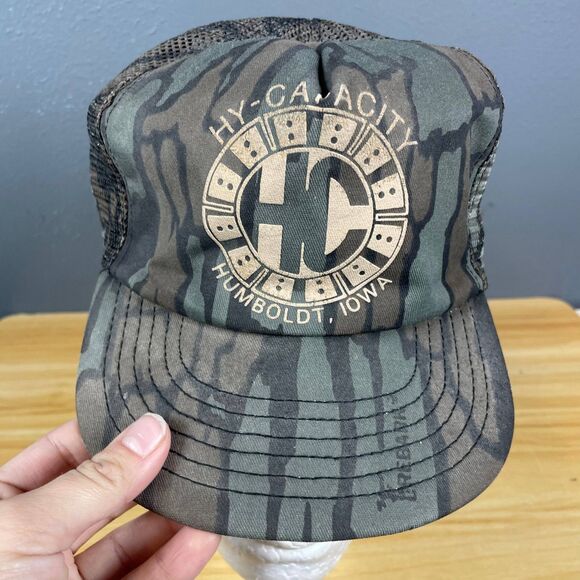 Park Avenue Trucker Hat Unisex One Size Camo Hy-Capacity Iowa USA Outdoor Casual - Picture 2 of 9